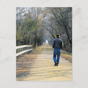 Chemin vers l'avant Carte postale