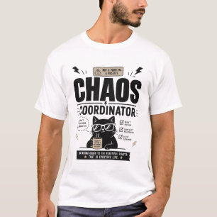 Chemineur de chaos T-shirt drôle pour le bureau –