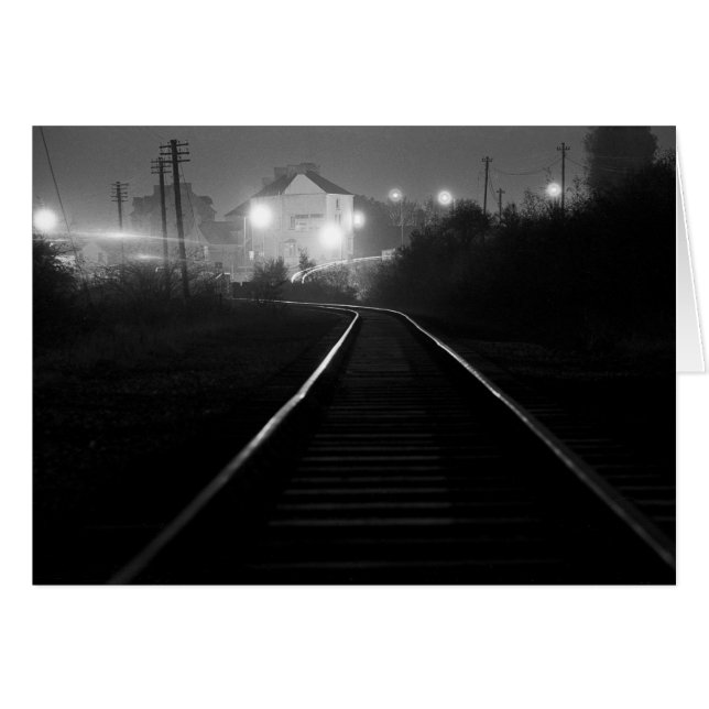 Chemins de fer de nuit - Vieux Cwmbran 1977 (Devant horizontal)
