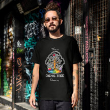 CHEMIS-TREE-T-Shirt Between us Schwarzer Baum