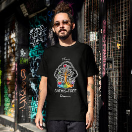 CHEMIS-TREE-T-Shirt Between us Schwarzer Baum T-Shirt
