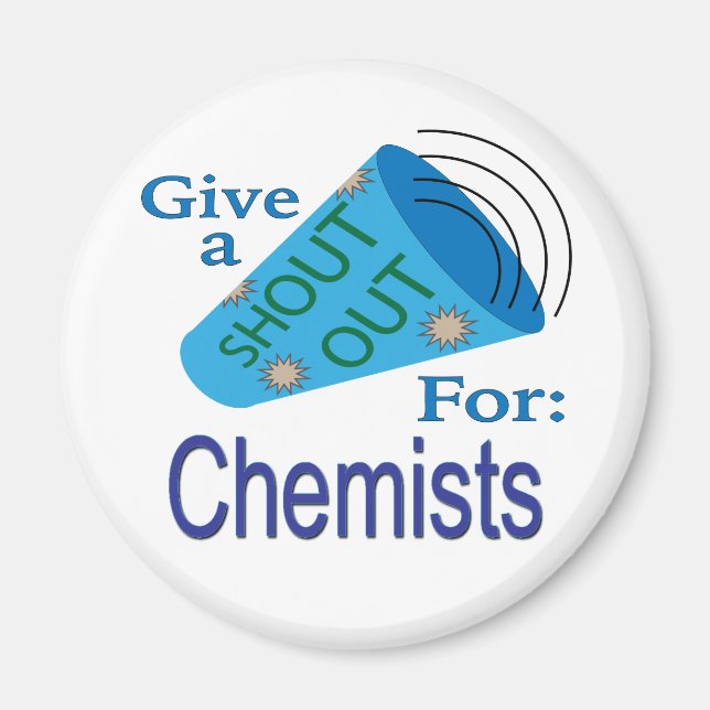 Chemische Ausrufe Magnet (Vorne)