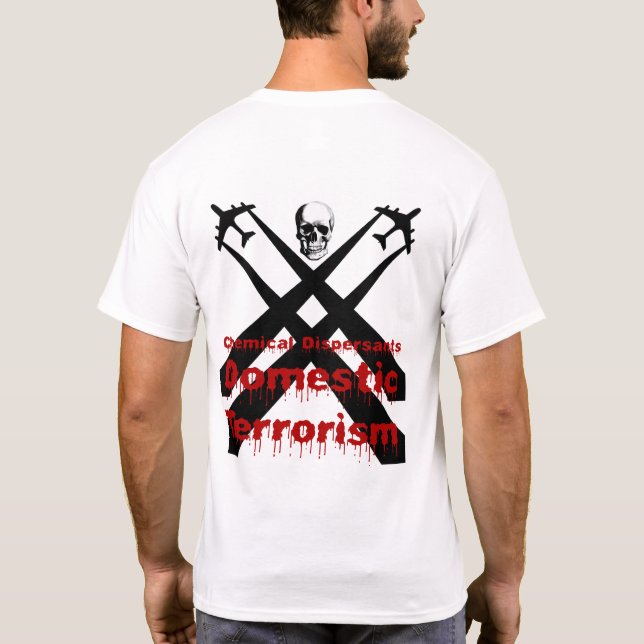 Chemische Dispersionsmittel sind inländischer T-Shirt (Rückseite)