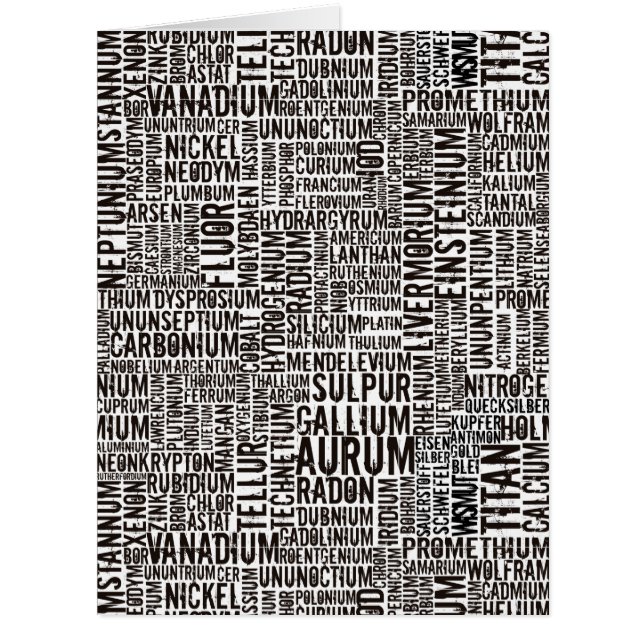 Chemische Elemente (Devant)
