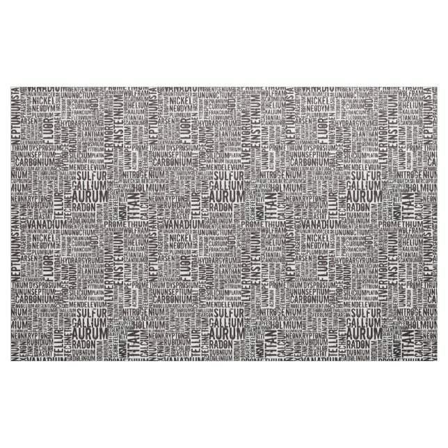 Chemische Elemente.. Stoff (Yard (91,4 cm))