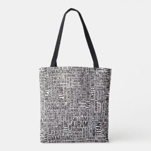 Chemische Elemente Tasche