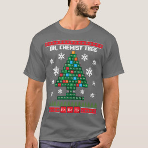 Chemische Elemente Tree Niedlich süße Weihnachten T-Shirt