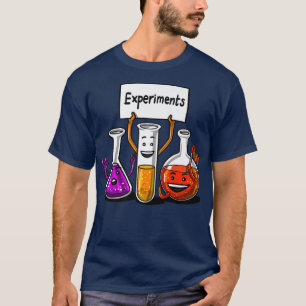 Chemische Experimente Wissenschaftliche Laborschul T-Shirt