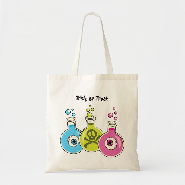 Chemische Halloween-Trick oder Treat-Taschen Tragetasche (Vorne)