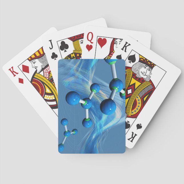 Chemische Kartenprüfstelle Spielkarten (Rückseite)