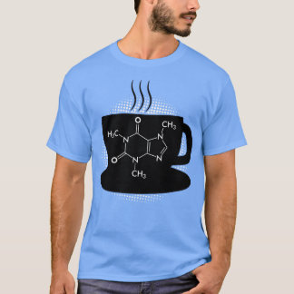 Chemische Koffeinmoleküle 2 T-Shirt