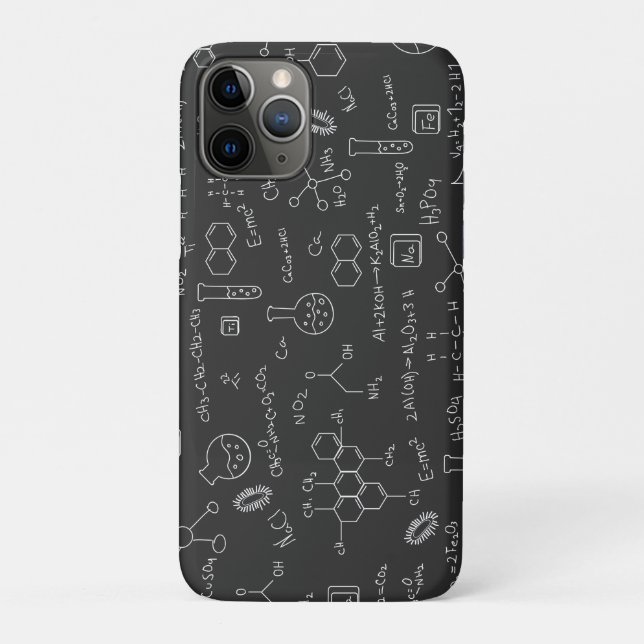 Chemische Kritzeln Case-Mate iPhone Hülle (Rückseite)