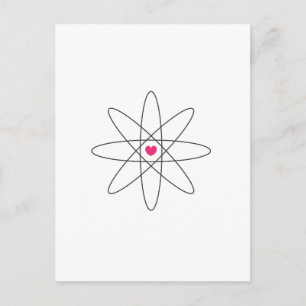 chemische Liebe Postkarte