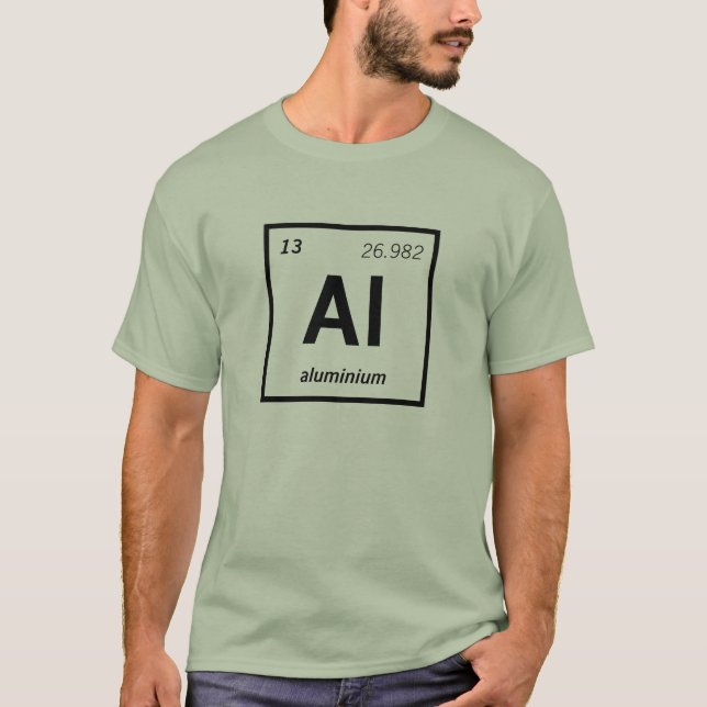 Chemisches Aluminium T-Shirt (Vorderseite)