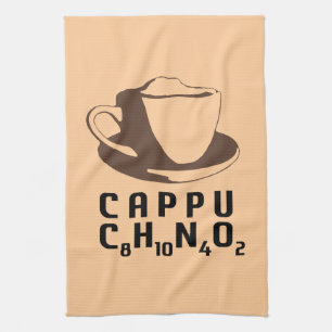 Chemisches Cappuccino Handtuch