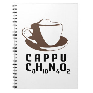 Chemisches Cappuccino Notizblock