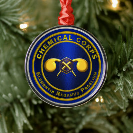 Chemisches Korps Ornament Aus Metall