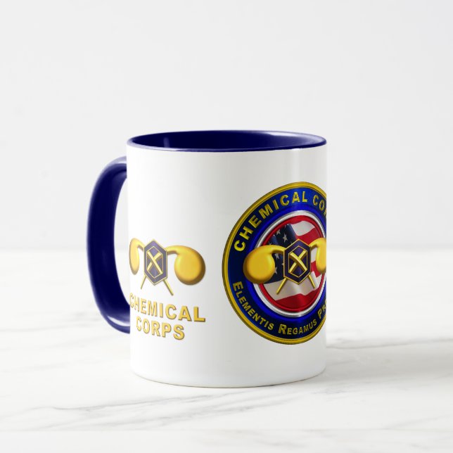Chemisches Korps Veteran Tasse (Vorderseite Links)