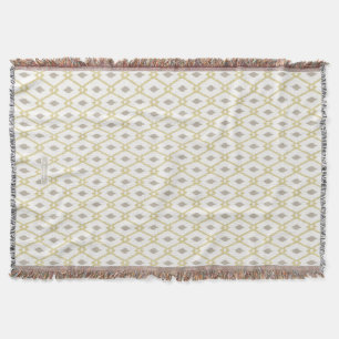 Chemisches neutrales gelbes Taupe-Diamantmuster Decke