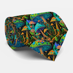 Chemise à champignon magique Groovy - Cravate rétr