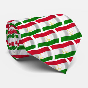 Chemise à cravate du drapeau du Tadjikistan