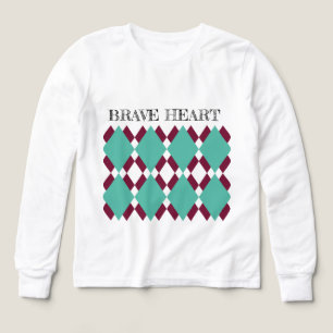 Chemise à manches longues pour garçons à motif arg