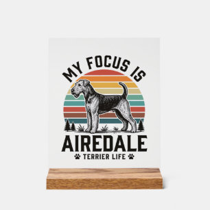 Chemise Airedale Terrier Amateur de Chien Vintage