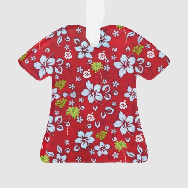 Chemise Aloha de Noël Hawaïenne Imprimer 2 (devant)