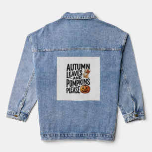 Chemise Automne Citrouille Avec Feuilles Et Vib Ha