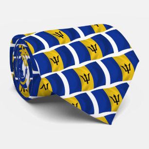 Chemise avec cravate aux couleurs du drapeau de la