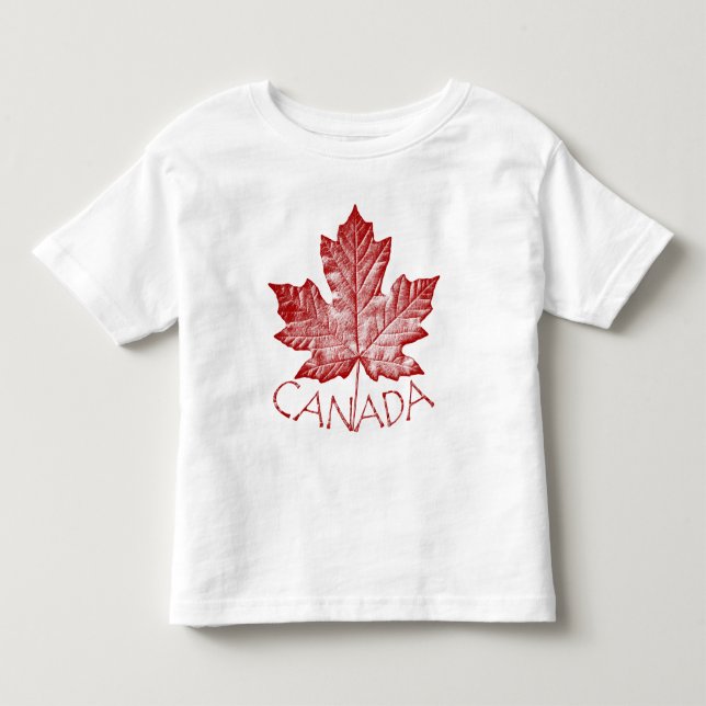 Chemise bébé personnalisée Canada T-shirt bébé (Devant)