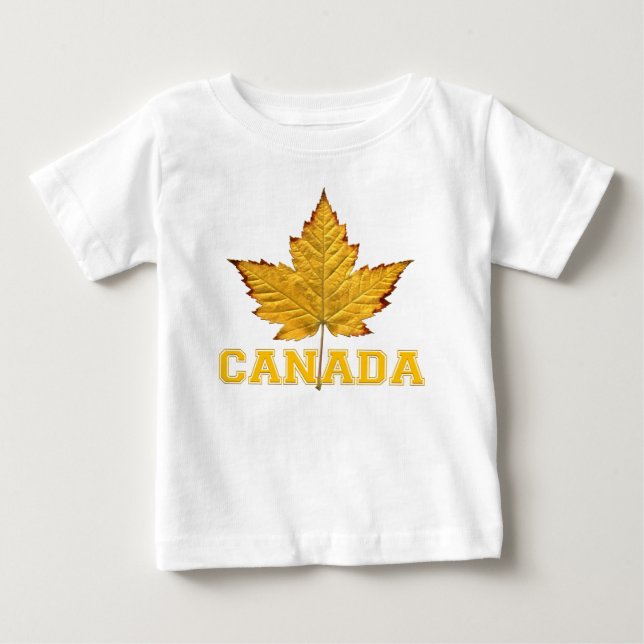 Chemise bébé personnalisée Canada T-shirt bébé (Devant)
