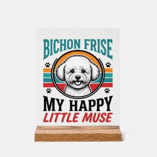 Chemise Bichon Frise Esprit Vintage Chien Art_1