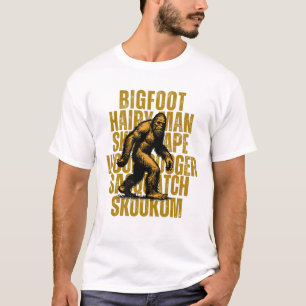 Chemise Big Foot t-shirt Sasquatch cadeau