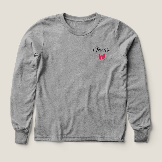 Chemise Bow du Camp Pontiac (Motif recto)