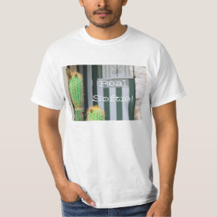 Chemise Cactus Vert T-Shirt Real Softie Drôle