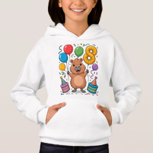 Chemise Capybara pour filles de 8 ans pour célébra