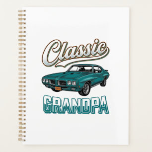Chemise classique de grand-père de voiture vintage