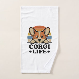 Chemise Corgi Life Gravure Vintage Art Amoureux de