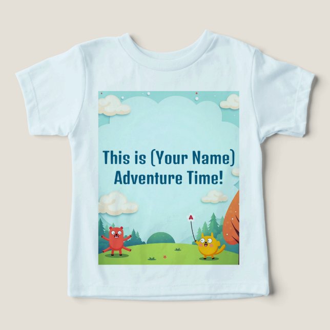 Chemise costumée pour enfants - Robe amusante et c (Design Recto)