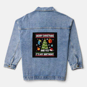 Chemise D'Anniversaire De Noël, Joyeux Noël Et Oui