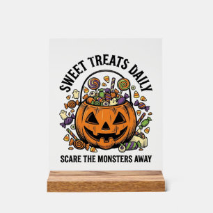 Chemise de bonbons Halloween Dessin de monstre mig