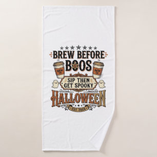 Chemise de café Halloween Brasser avant les fantôm
