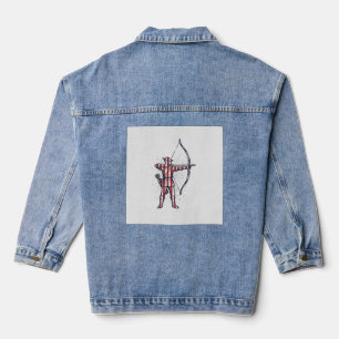 Chemise de chasse à l'arc du drapeau américain Arc