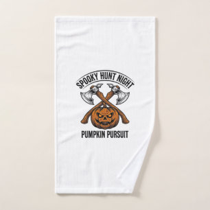 Chemise de chasse Halloween avec haches de citroui