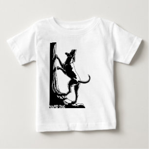 Chemise de chien Hound T-shirt de bébé Chemise de 