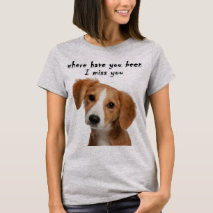 Chemise De Chien Personnalisée, T-shirt Photo De