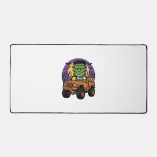 Chemise de citrouille de camion monstre Halloween 