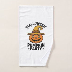 Chemise de citrouille d'Halloween Chapeau de sorci