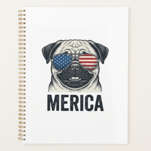 Chemise de conception de gravure vintage de Pug pa